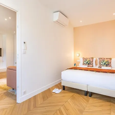 B3d 4pers Champs Elysees Wagram Arcdetriomphe Ac Apartment *